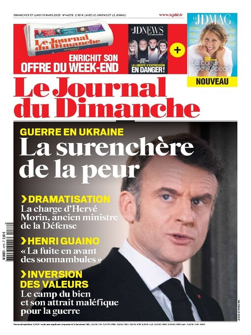 Title details for Le Journal du dimanche by Lagardere Media News - Available